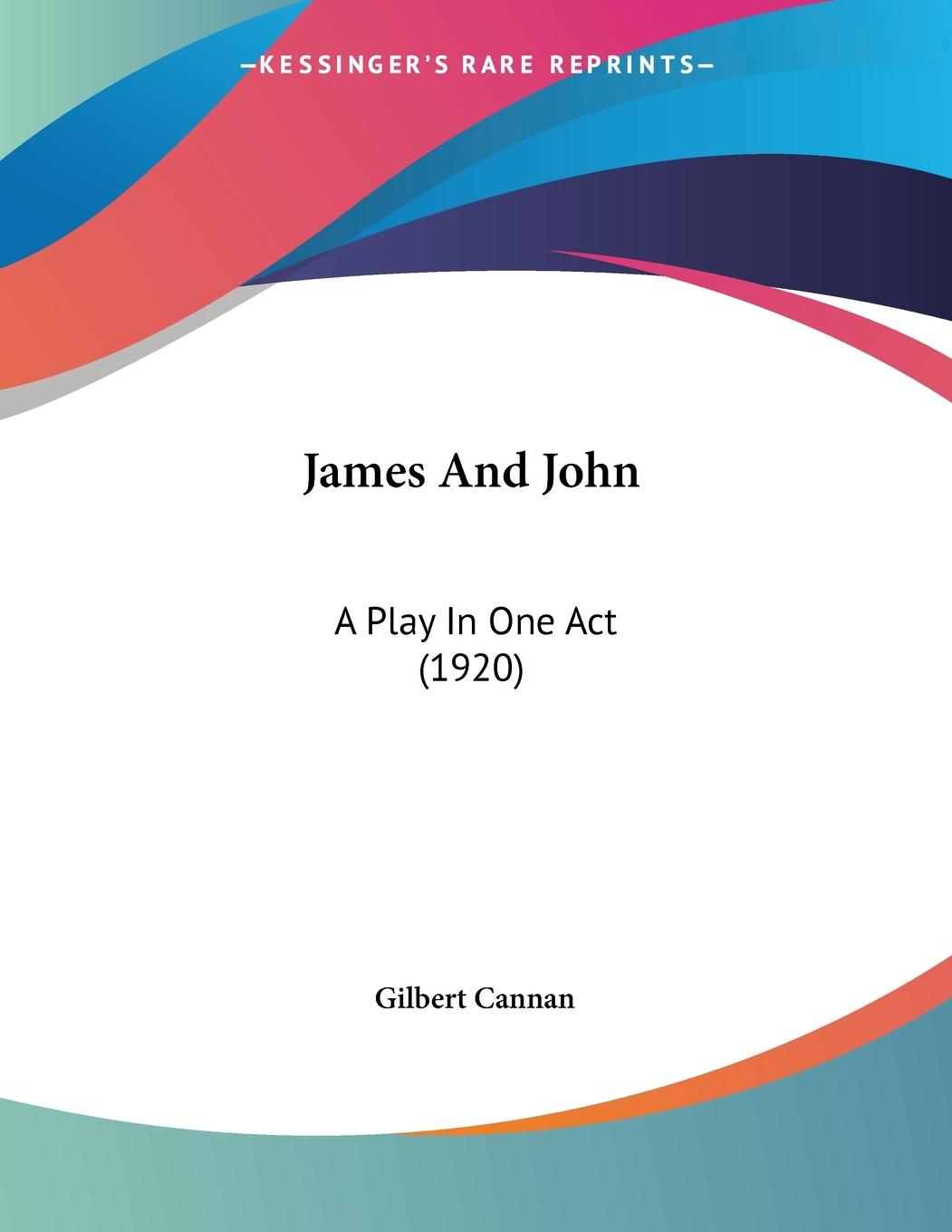 Vorderes Coverbild James And John