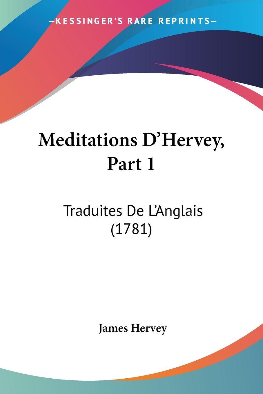 Vorderes Coverbild Meditations D'Hervey, Part 1