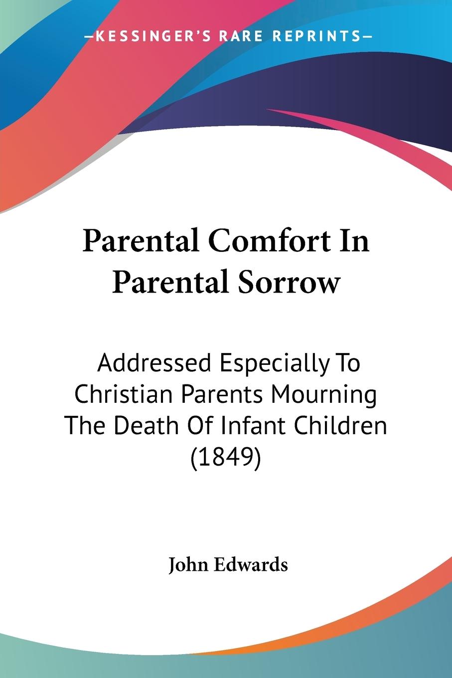 Vorderes Coverbild Parental Comfort In Parental Sorrow