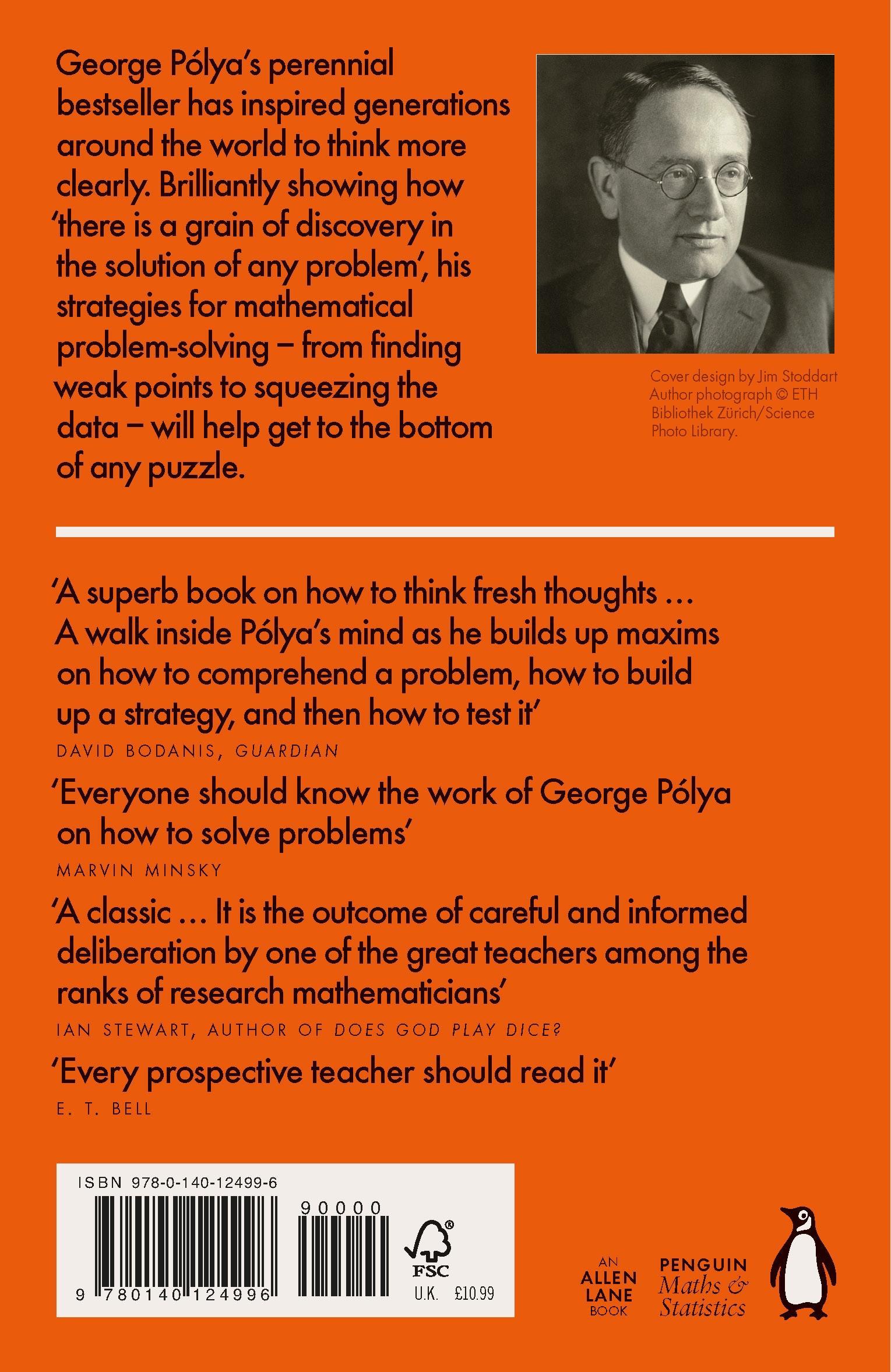 Rückseitencover How to Solve It