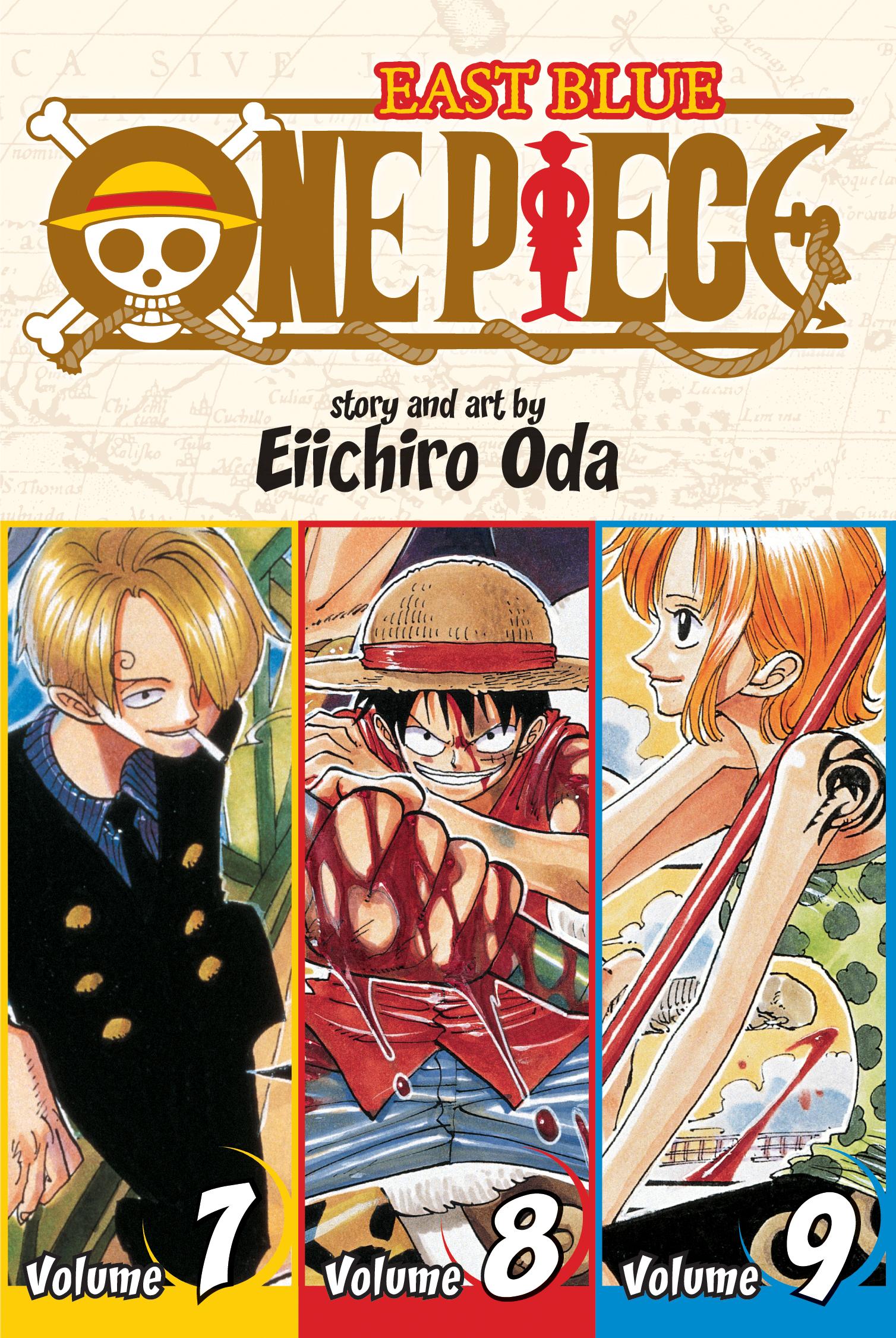 Vorderes Coverbild One Piece (Omnibus Edition), Vol. 3