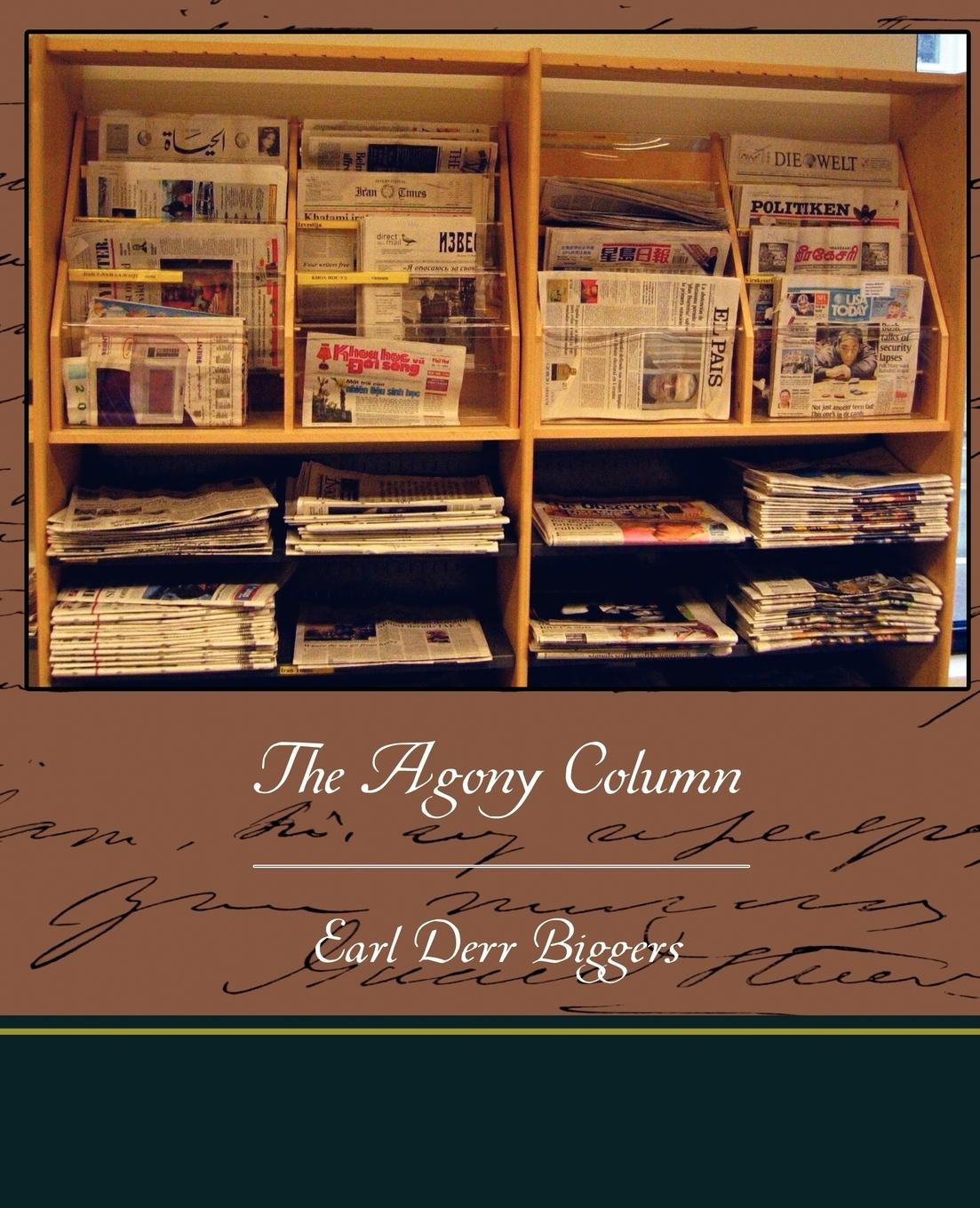 Vorderes Coverbild The Agony Column
