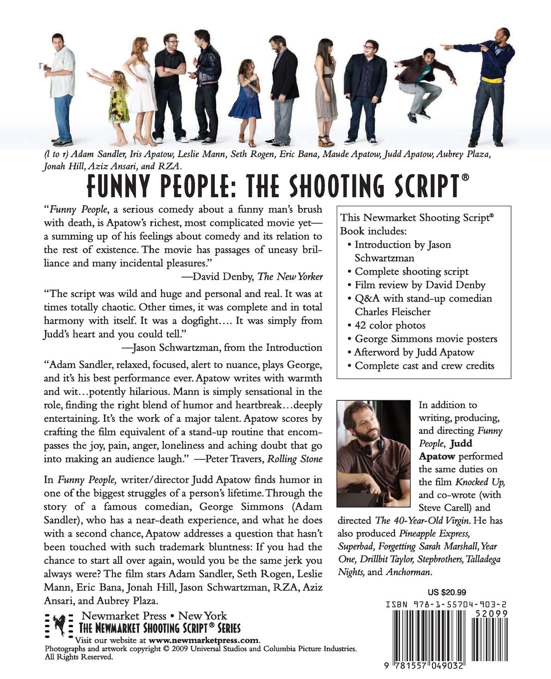 Rückseitencover Funny People