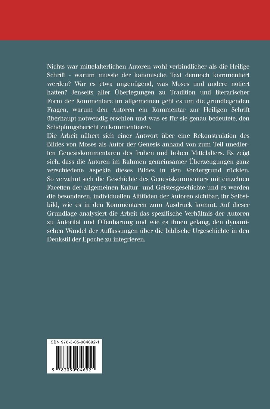 Rückseitencover Lesarten der Schöpfung