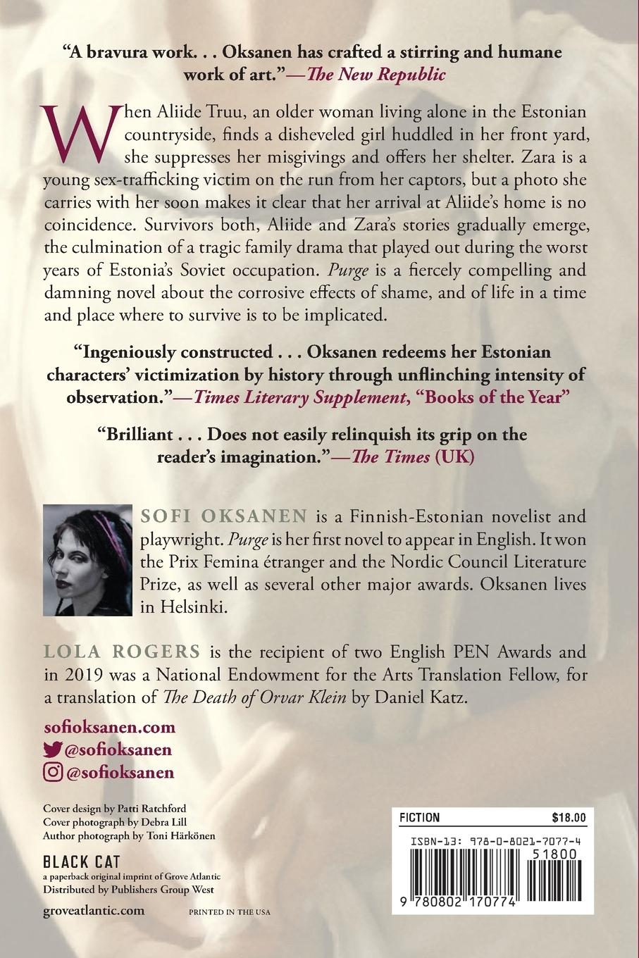 Rückseitencover Purge