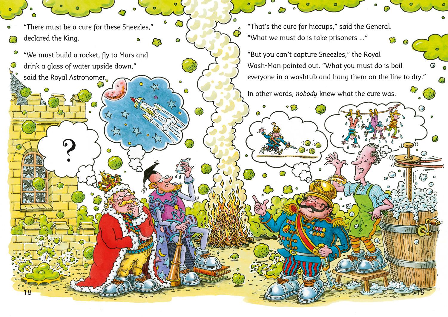 Beispielinhalt (Bild) The Sneezles