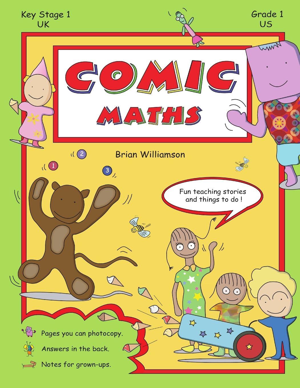 Vorderes Coverbild Comic Maths
