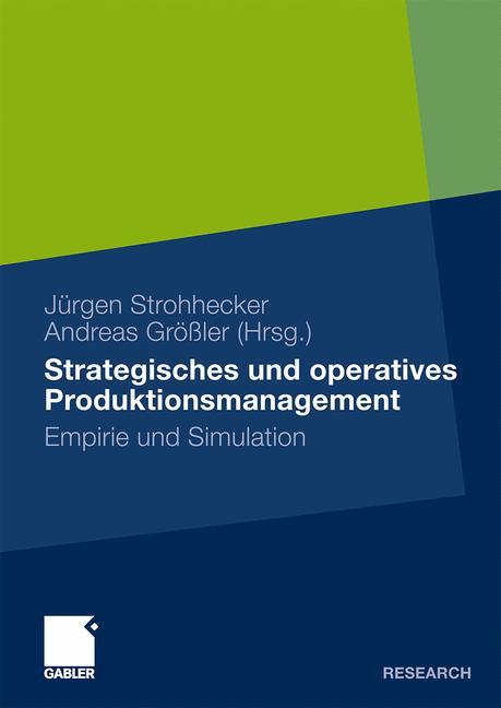 Vorderes Coverbild Strategisches und operatives Produktionsmanagement