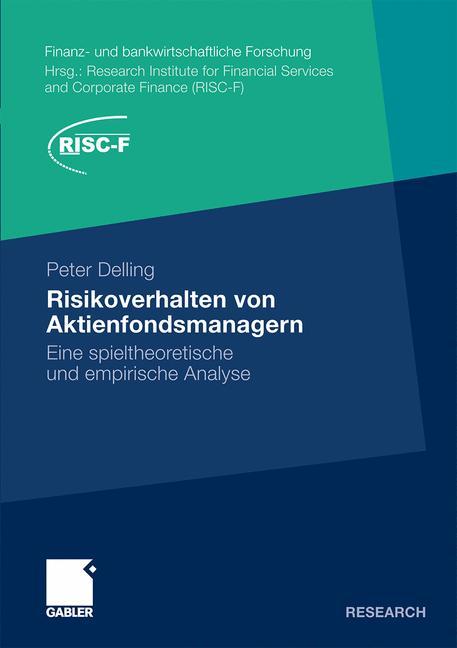 Vorderes Coverbild Risikoverhalten von Aktienfondsmanagern
