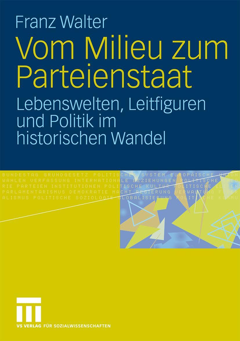 Vorderes Coverbild Vom Milieu zum Parteienstaat