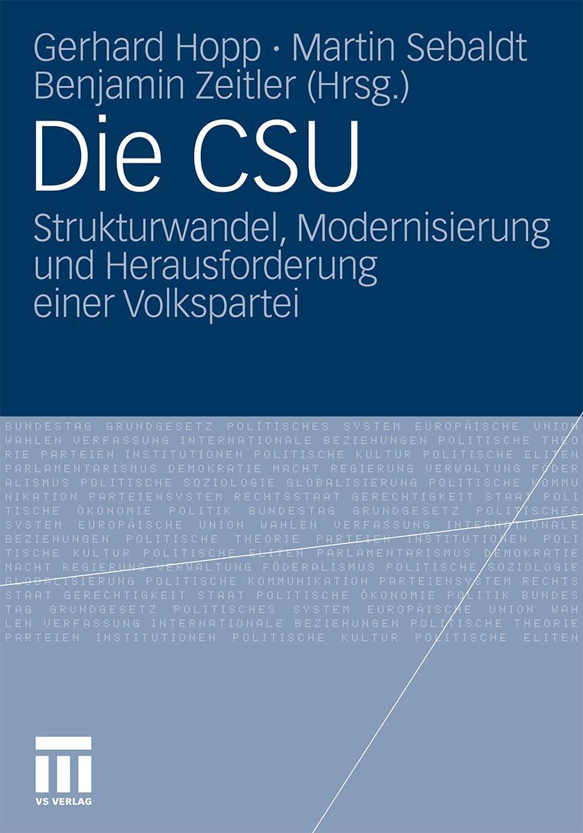Vorderes Coverbild Die CSU