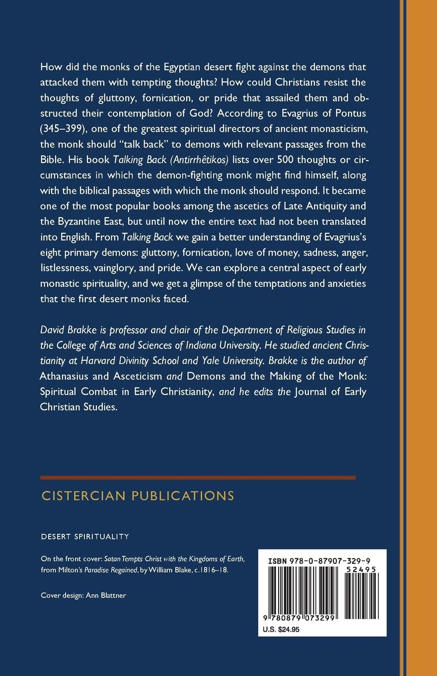 Rückseitencover Evagrius of Pontus