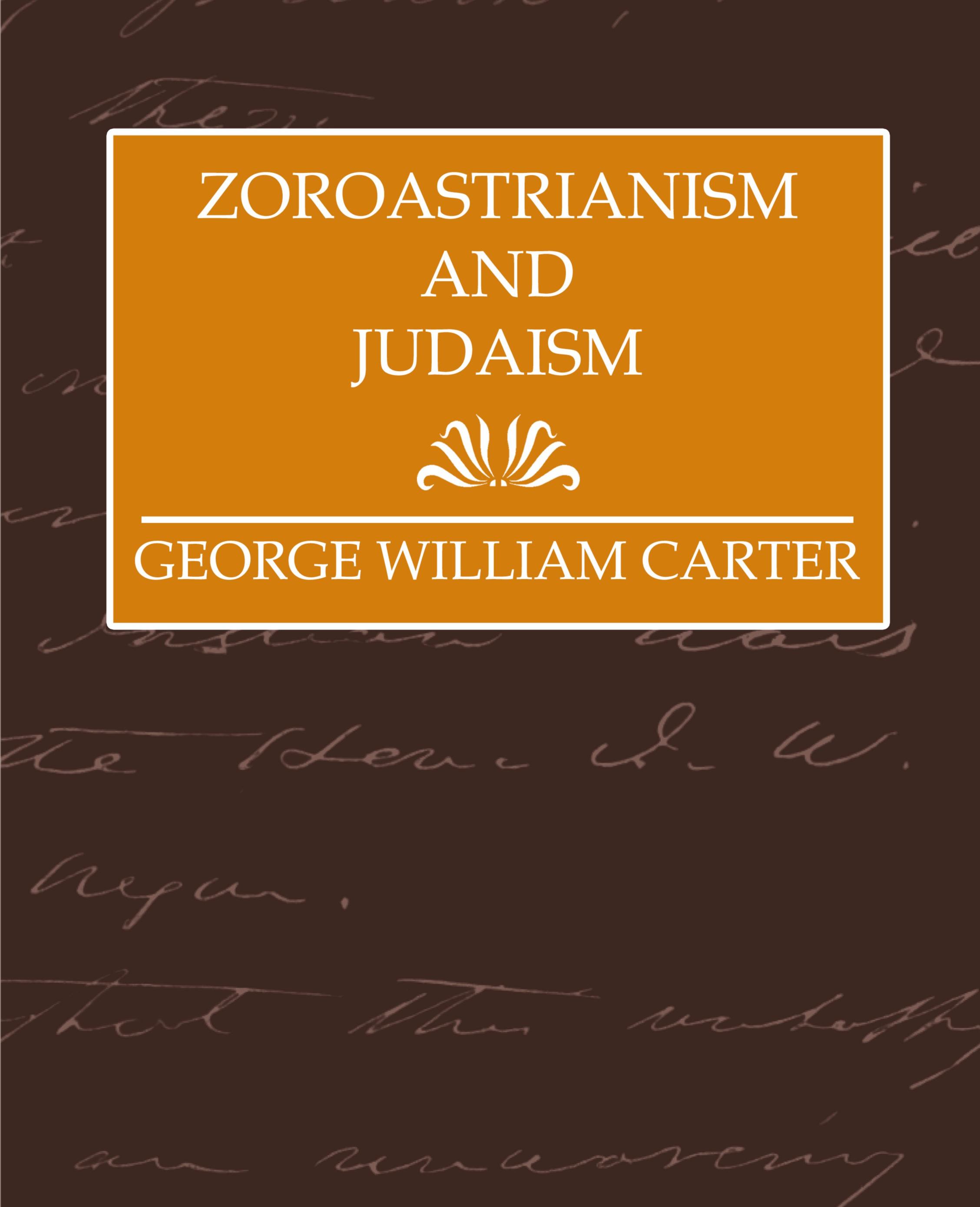 Vorderes Coverbild Zoroastrianism and Judaism