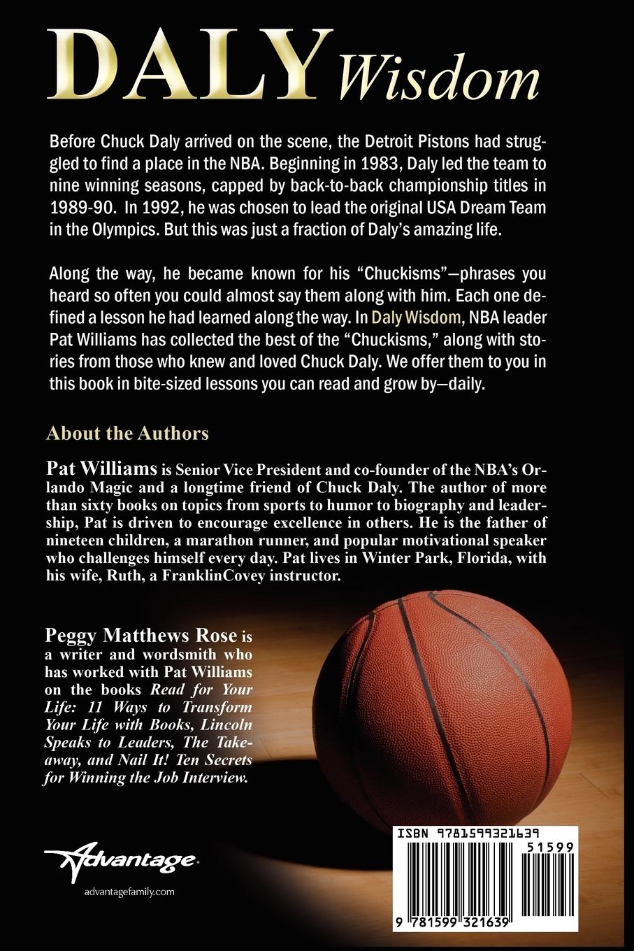 Rückseitencover Daly Wisdom