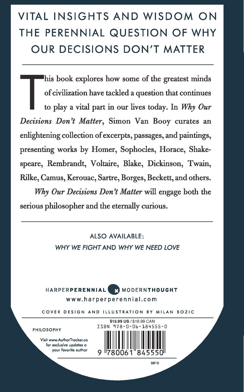 Rückseitencover Why Our Decisions Don't Matter