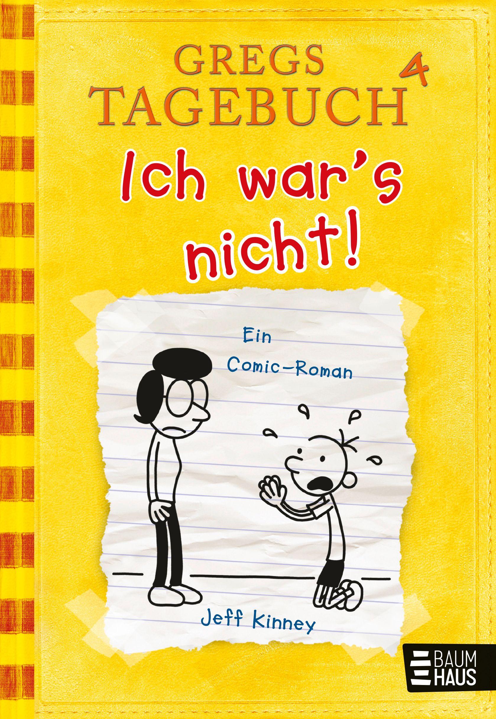 Vorderes Coverbild Gregs Tagebuch 04. Ich war's nicht!