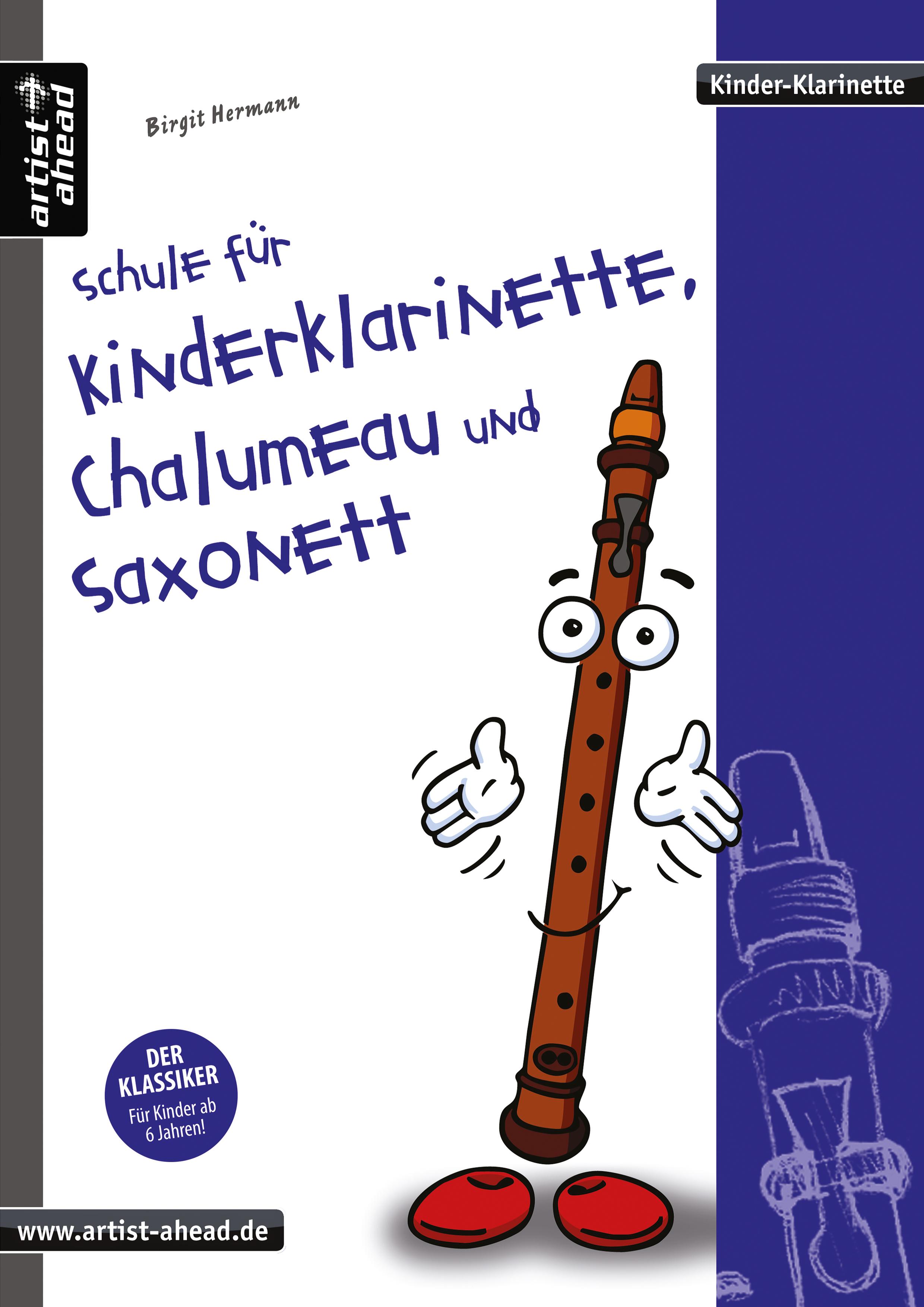 Vorderes Coverbild Schule für Kinderklarinette, Chalumeau und Saxonett