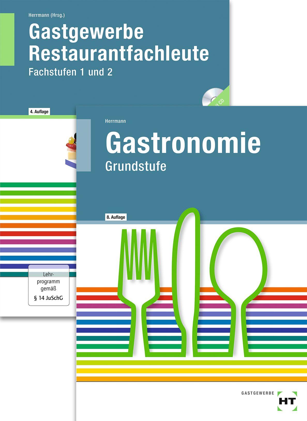 Vorderes Coverbild Grundstufe Gastronomie / Gastgewerbe Restaurantfachleute. Paket