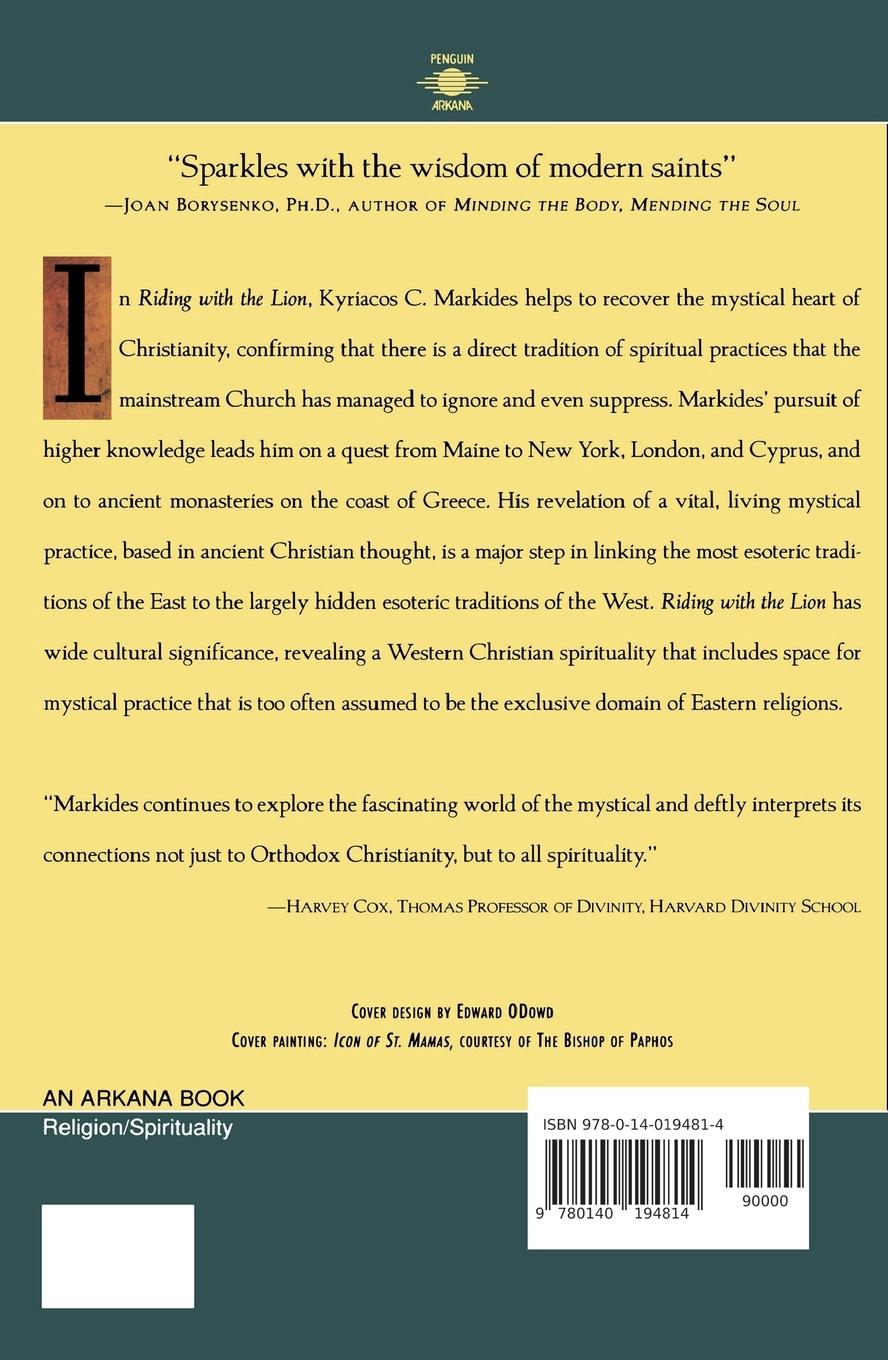 Rückseitencover Riding with the Lion