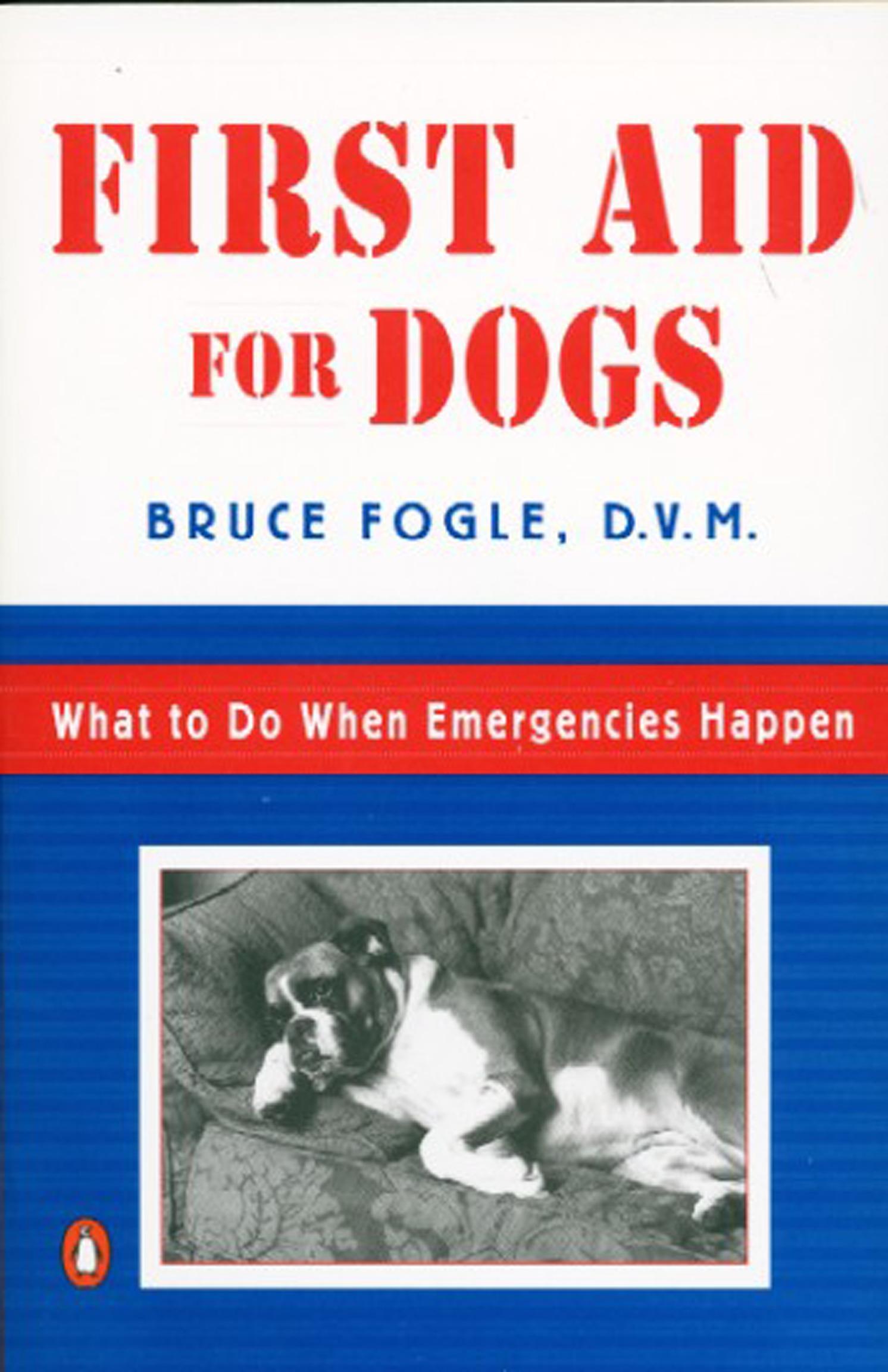 Vorderes Coverbild First Aid for Dogs