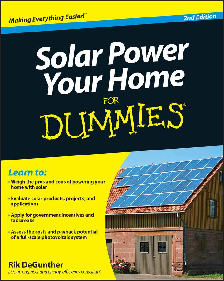 Vorderes Coverbild Solar Power Your Home for Dummies