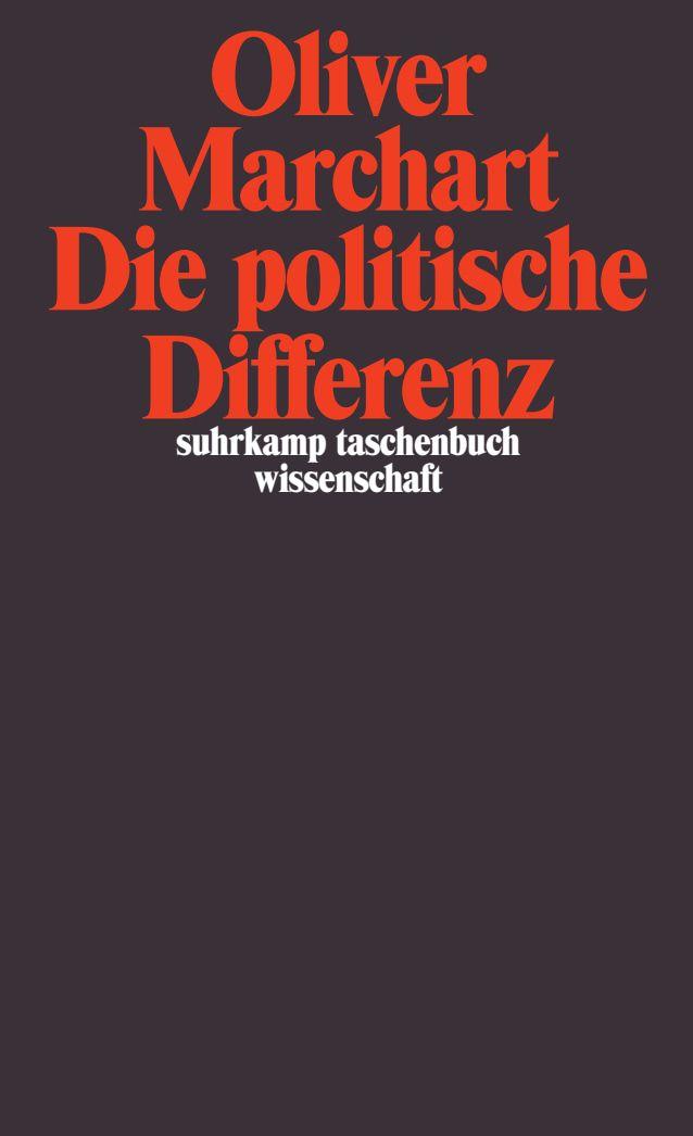 Vorderes Coverbild Die politische Differenz