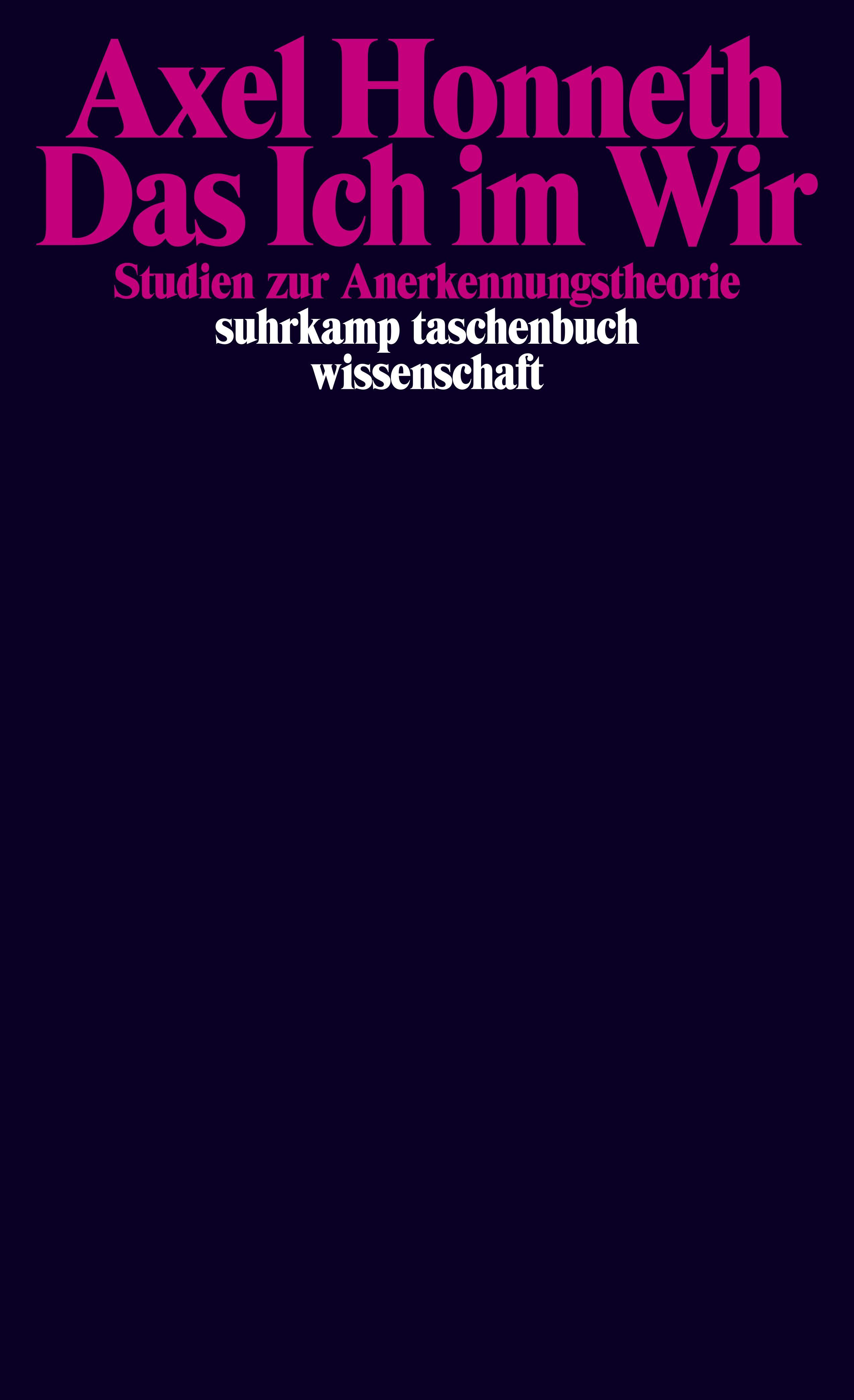 Vorderes Coverbild Das Ich im Wir