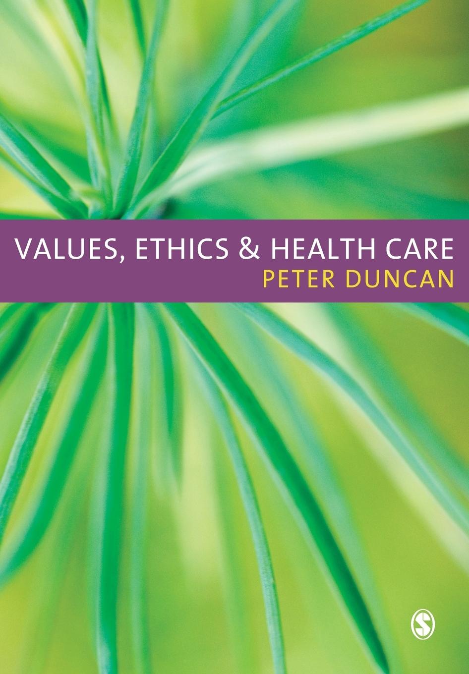 Vorderes Coverbild Values, Ethics and Health Care