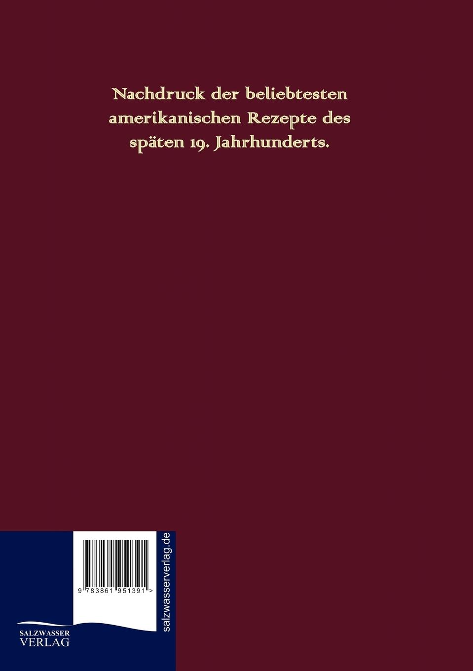 Rückseitencover Traditionelle Amerikanische Küche