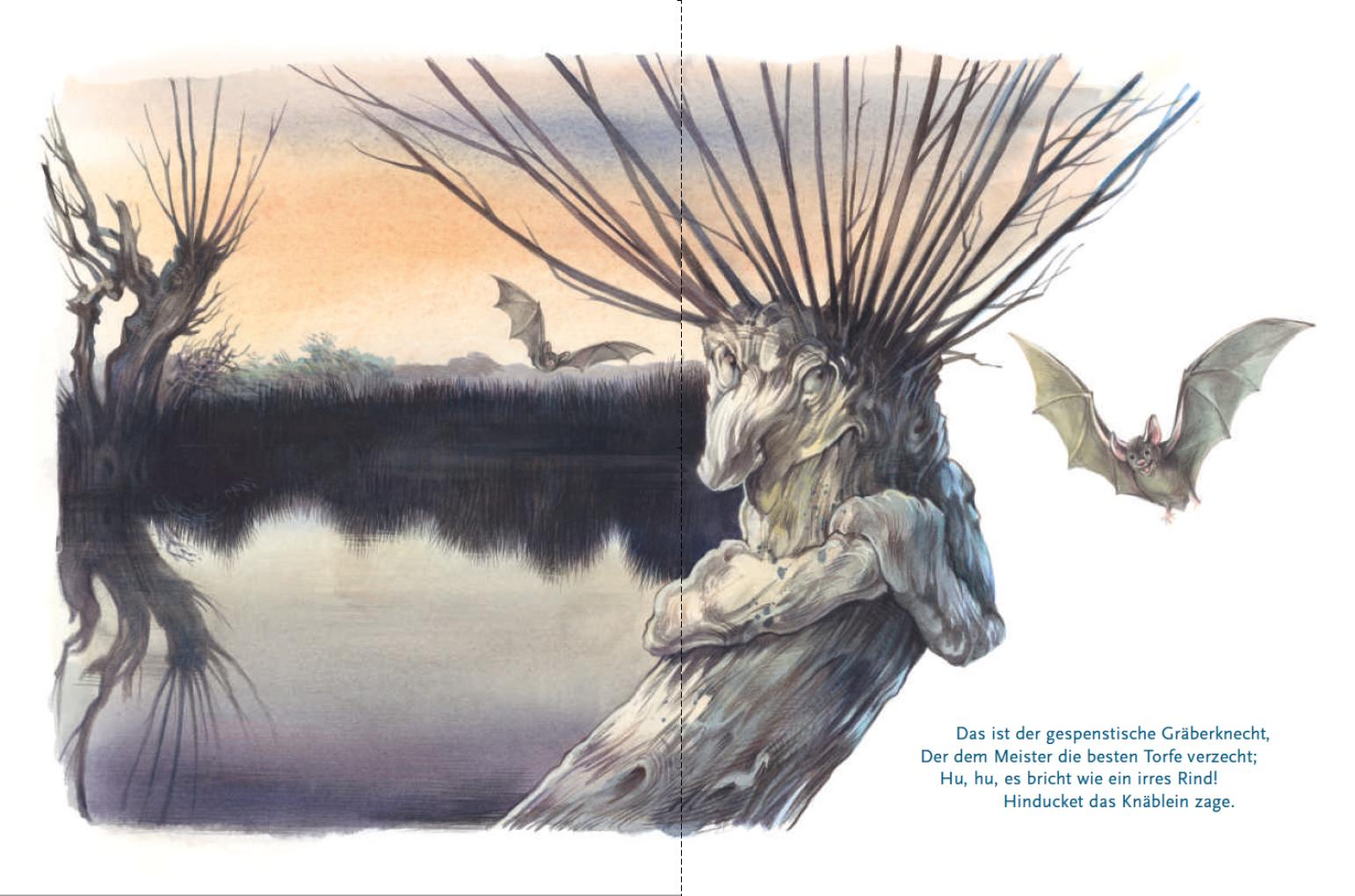 Beispielinhalt (Bild) Der Knabe im Moor