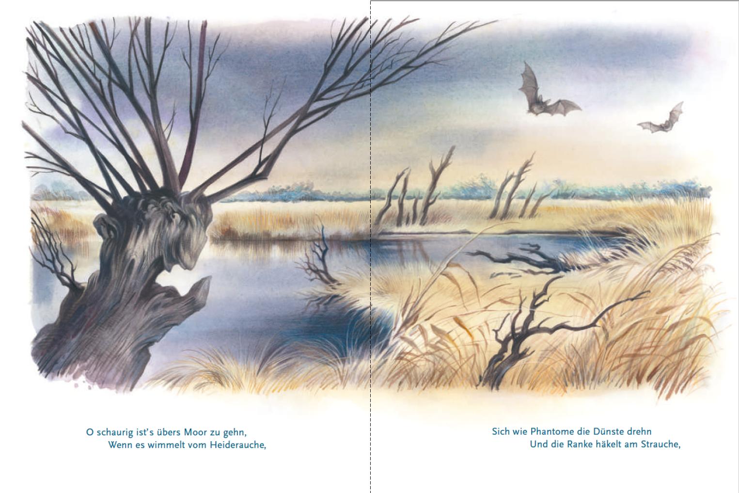 Beispielinhalt (Bild) Der Knabe im Moor