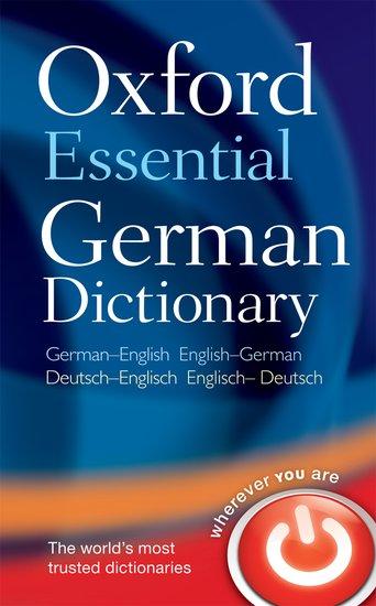 Vorderes Coverbild Oxford Essential German Dictionary