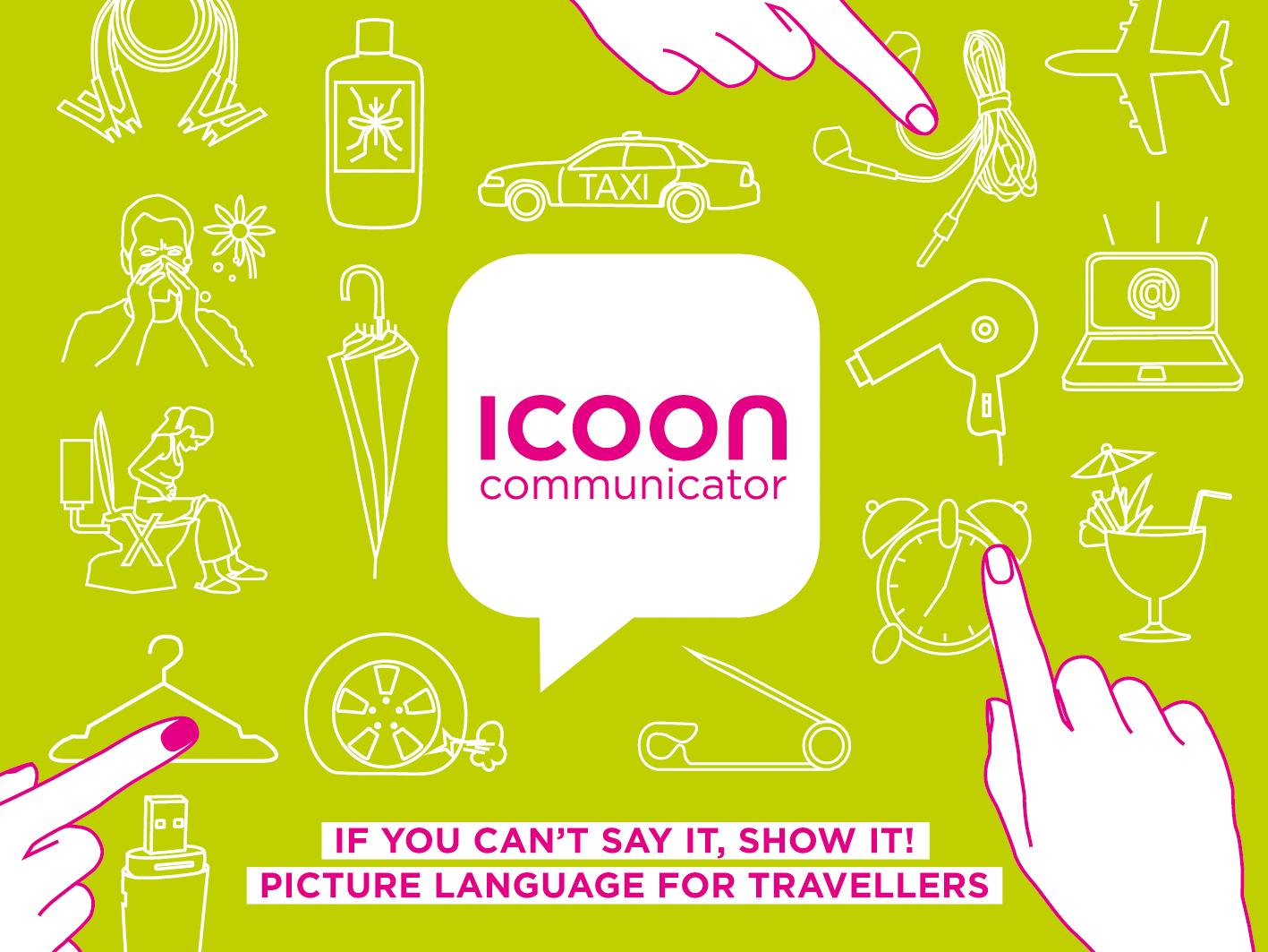 Vorderes Coverbild ICOON communicator