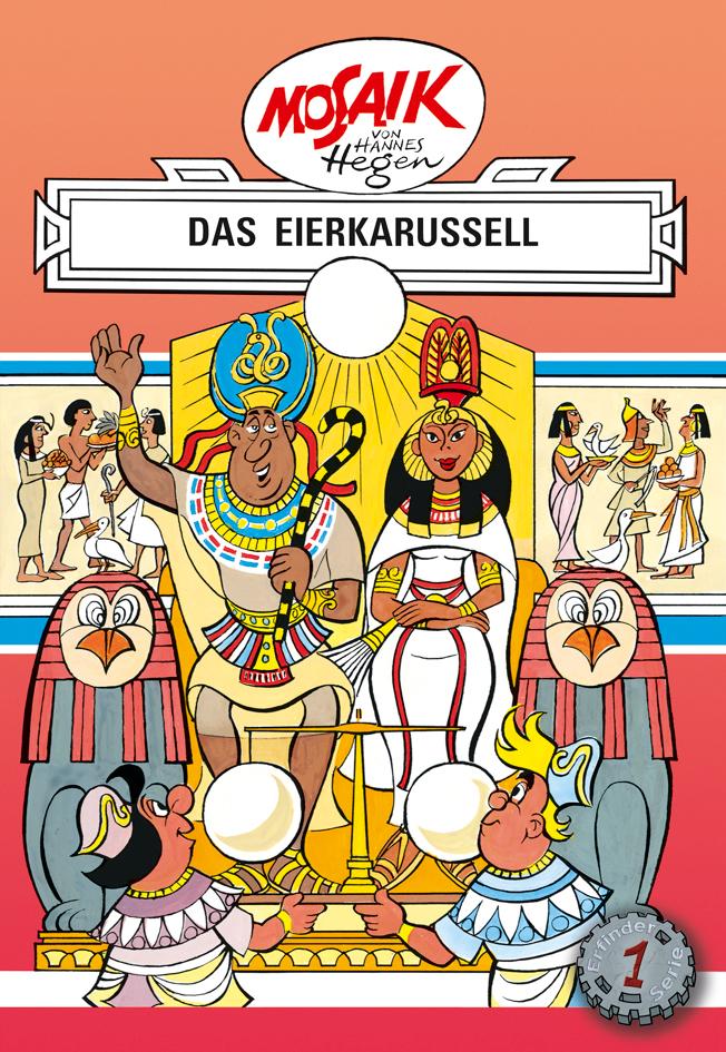 Vorderes Coverbild Die Digedags. Erfinder-Serie 01. Das Eierkarussell