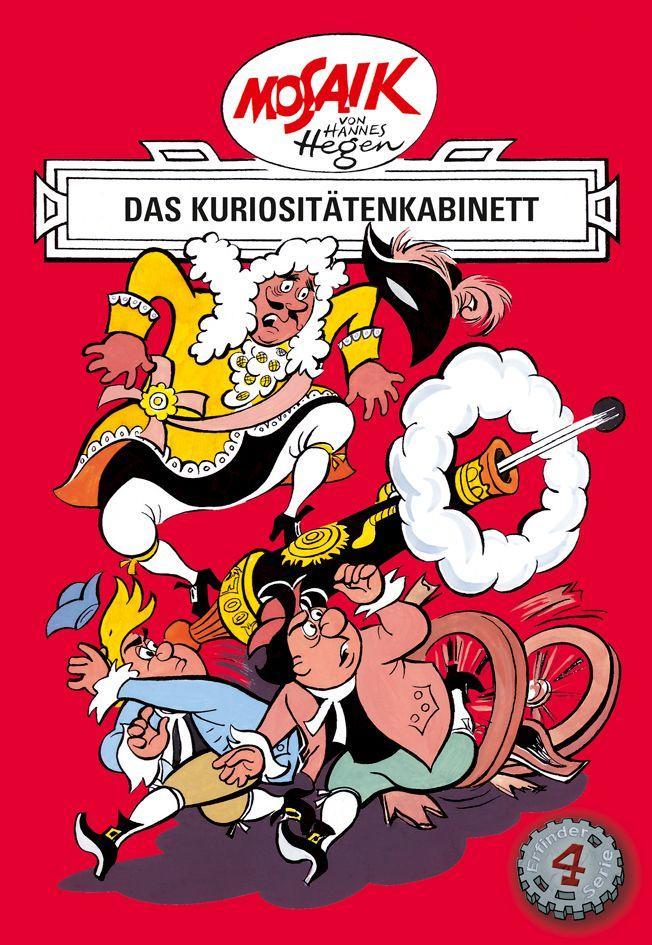 Vorderes Coverbild Die Digedags. Erfinder-Serie 04. Das Kuriositätenkabinett