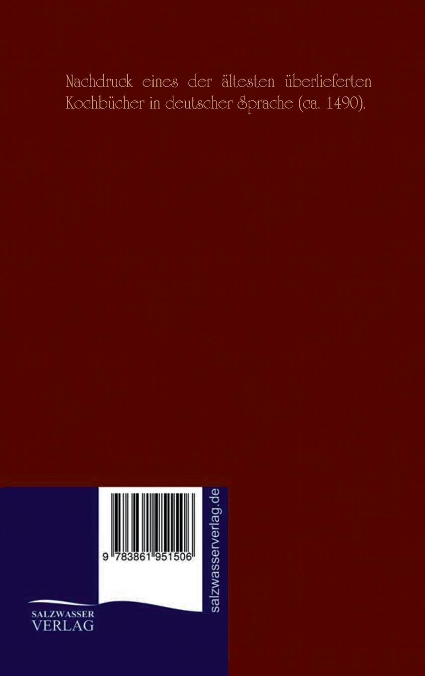 Rückseitencover Küchenmeisterey