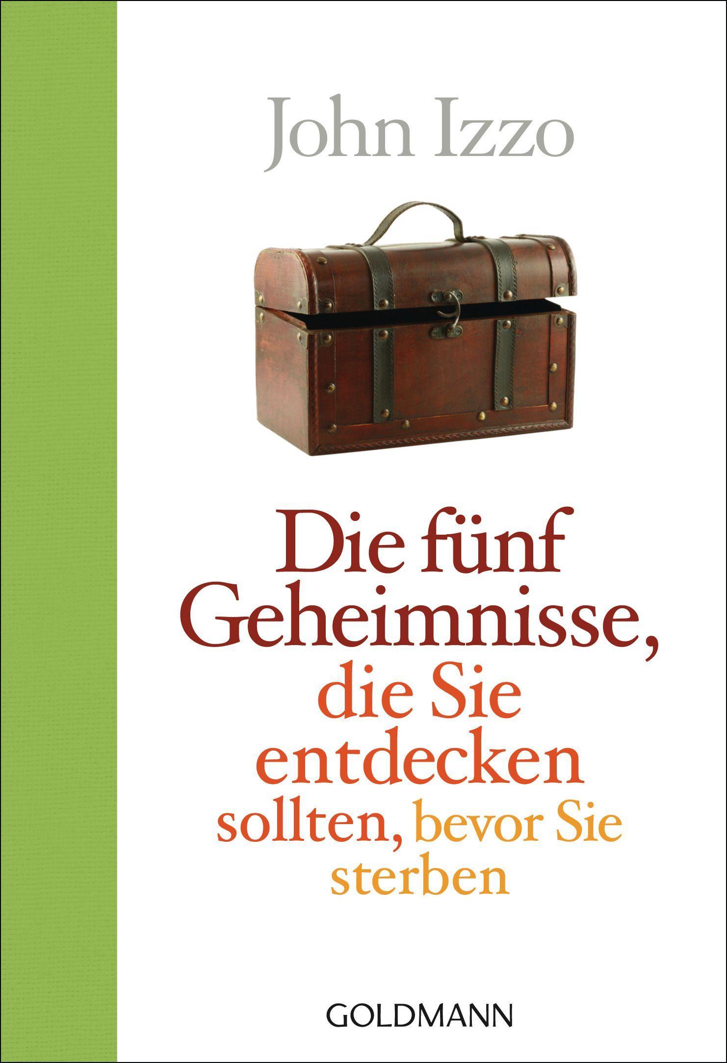 Vorderes Coverbild Die fünf Geheimnisse, die Sie entdecken sollten, bevor Sie sterben