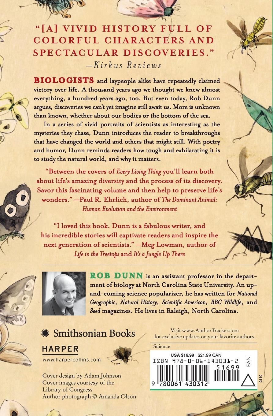 Rückseitencover Every Living Thing