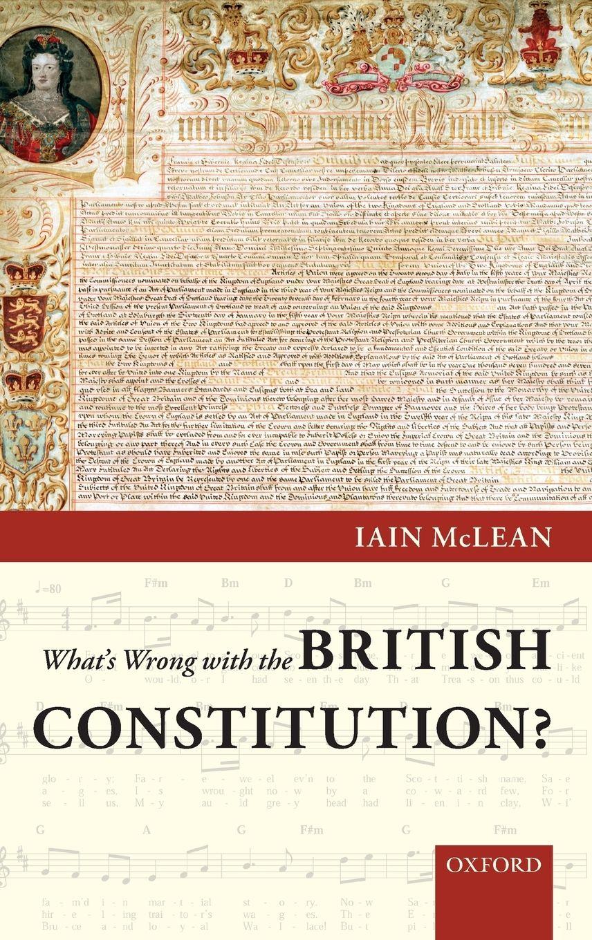 Vorderes Coverbild What's Wrong with the British Constitution?