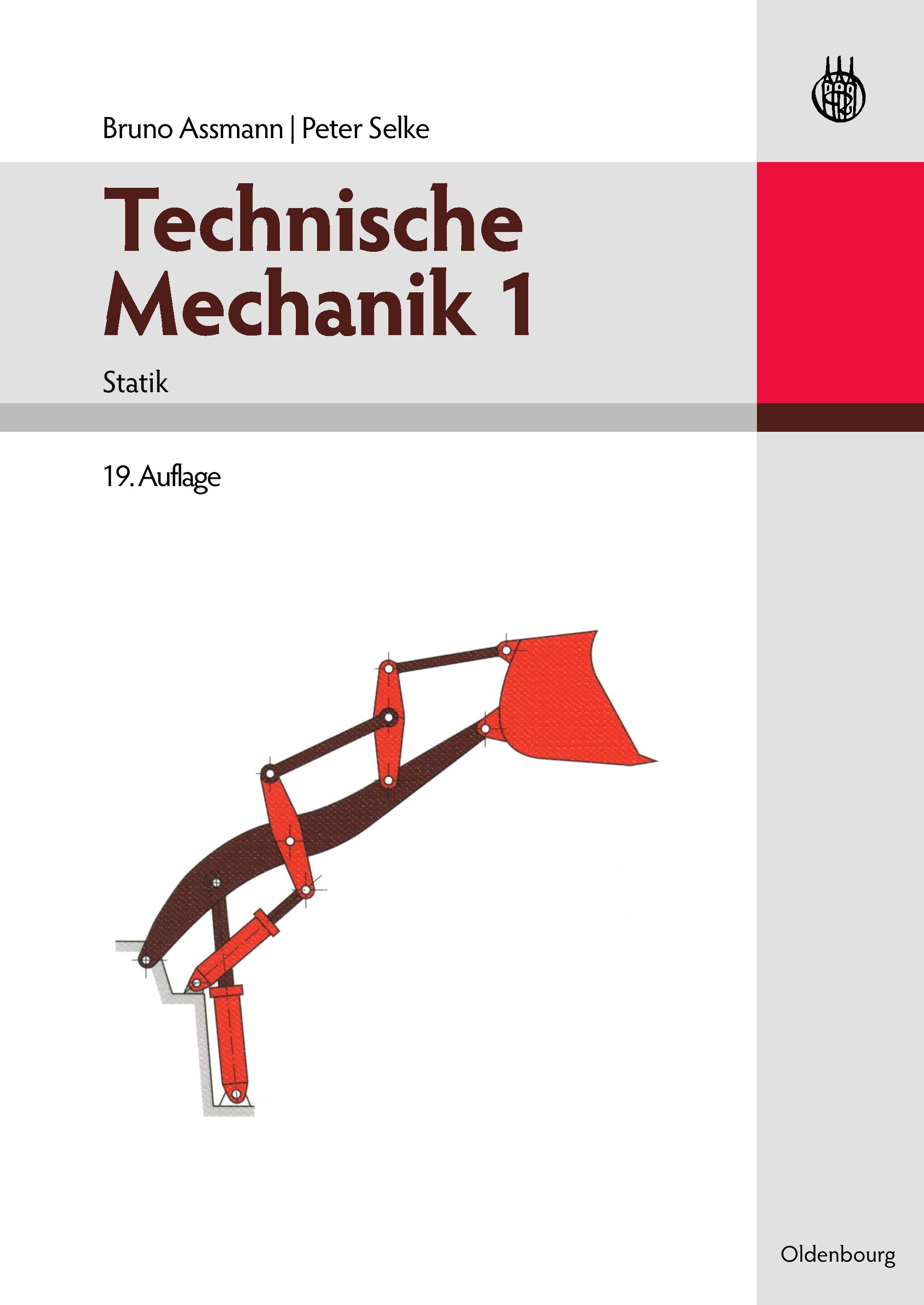 Vorderes Coverbild Technische Mechanik 1