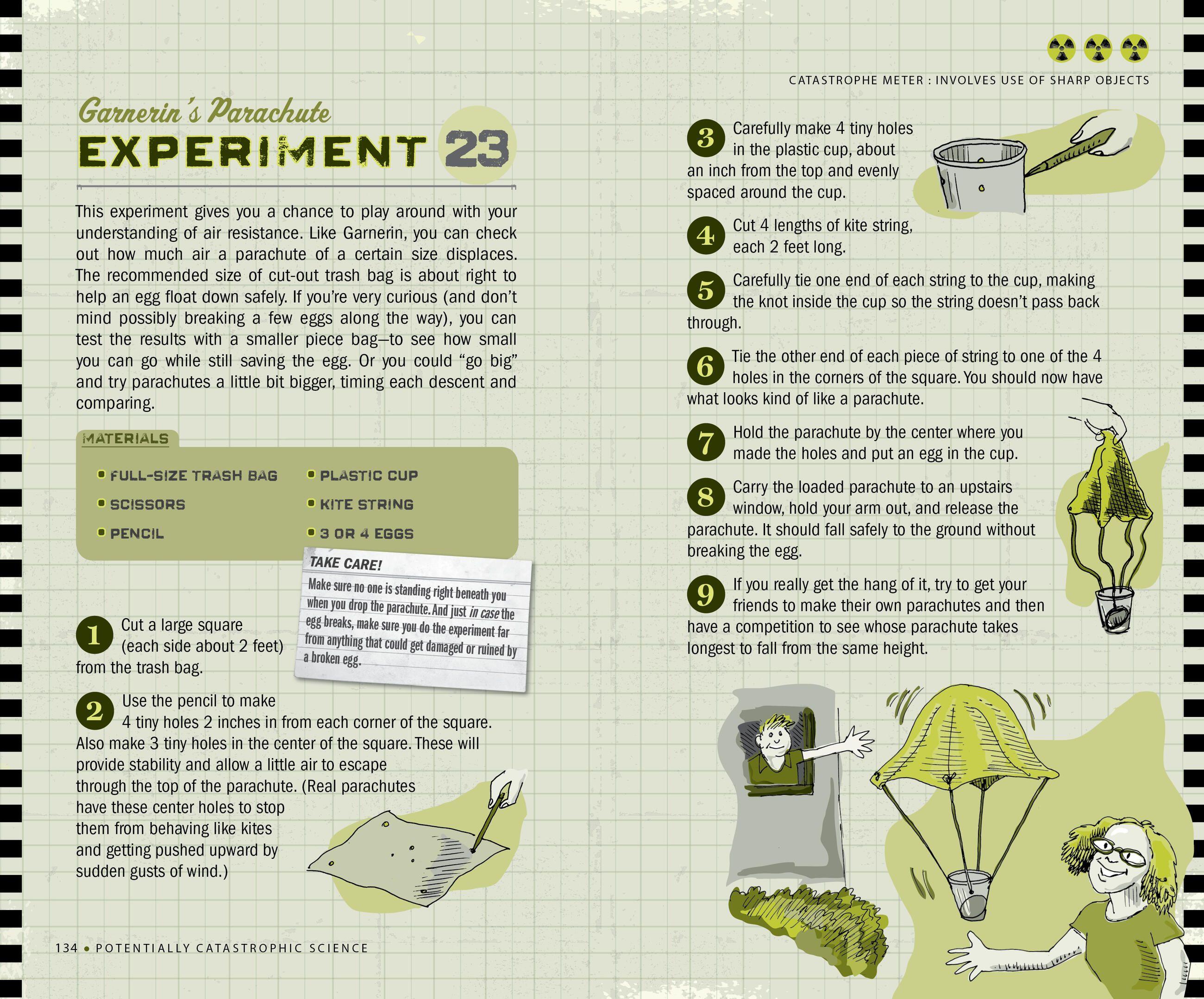 Beispielinhalt (Bild) The Book of Potentially Catastrophic Science