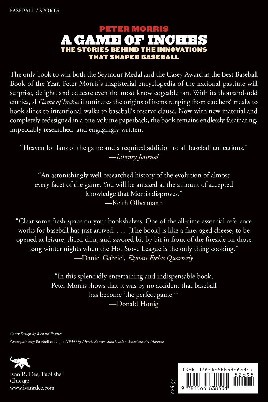 Rückseitencover Game of Inches