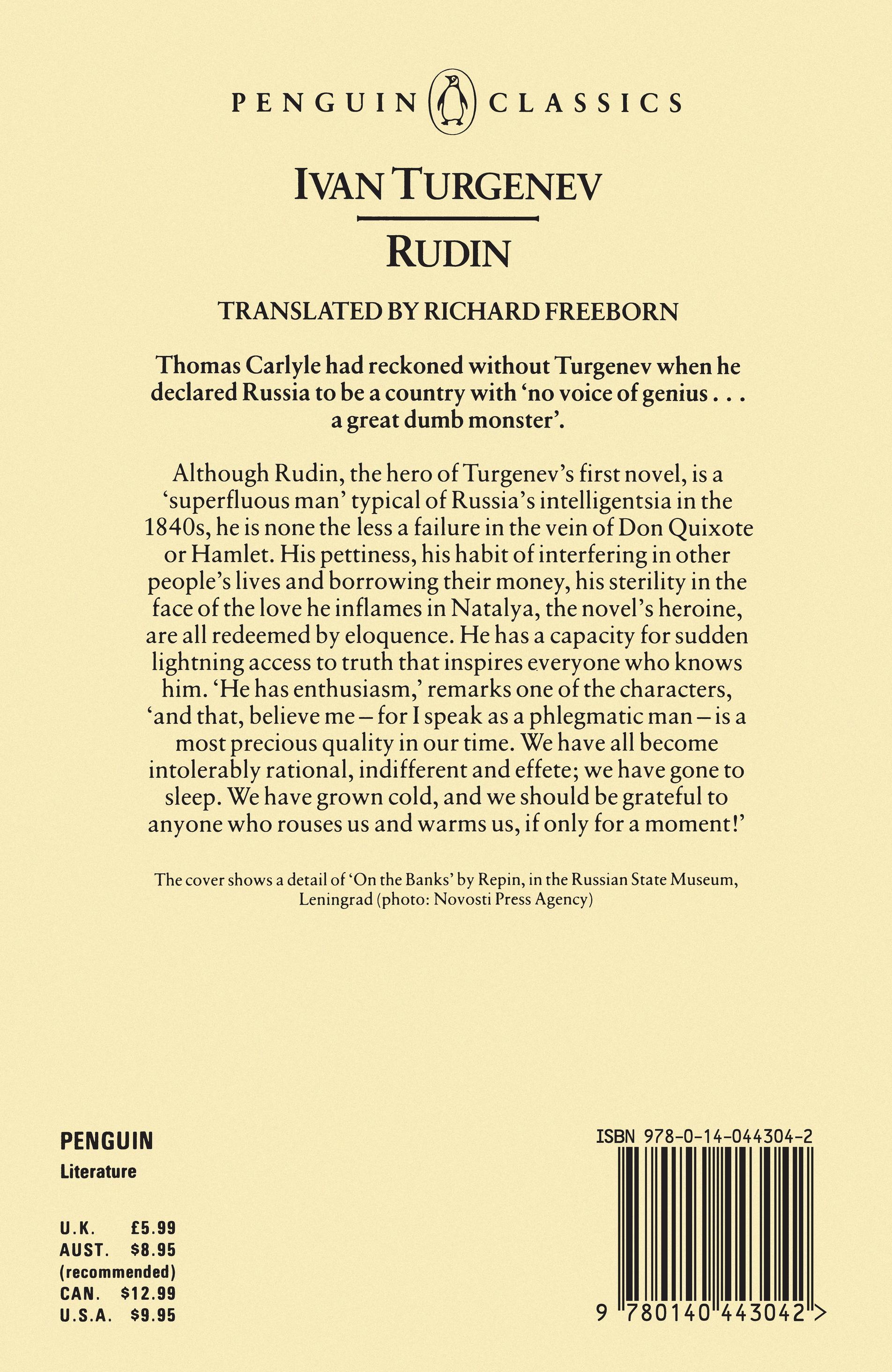 Rückseitencover Rudin