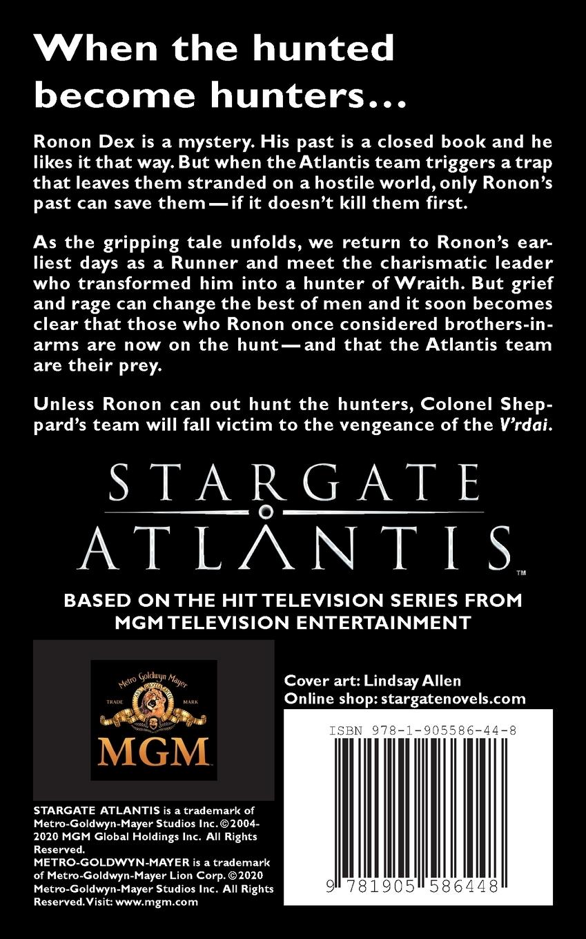 Rückseitencover STARGATE ATLANTIS Hunt and Run