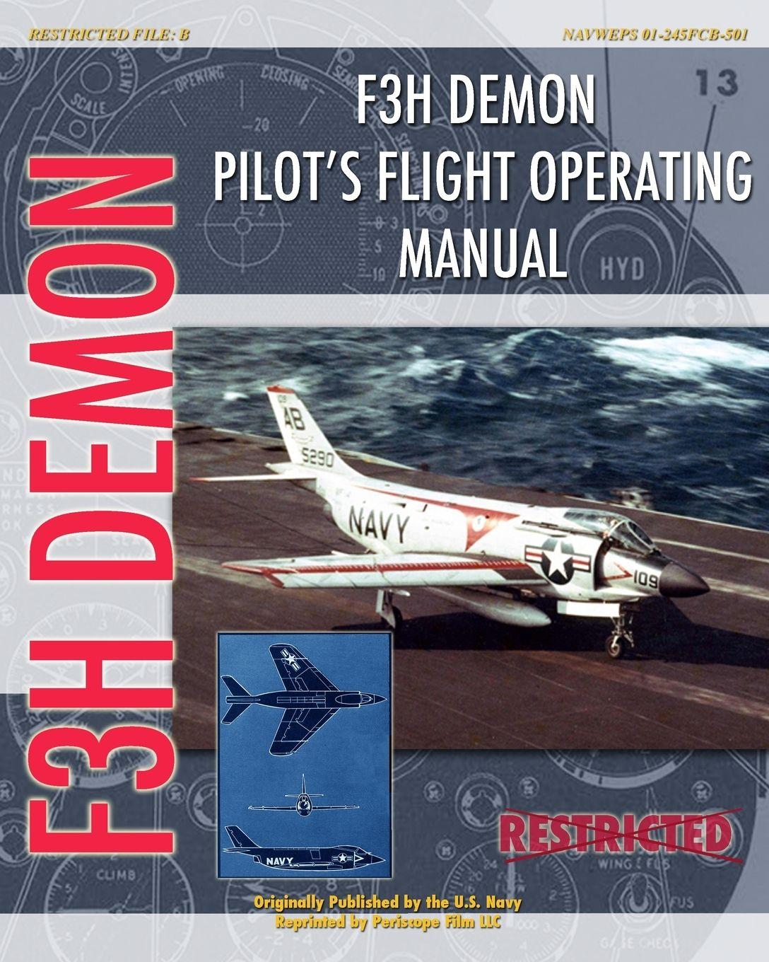 Vorderes Coverbild F3H Demon Pilot's Flight Operating Instructions