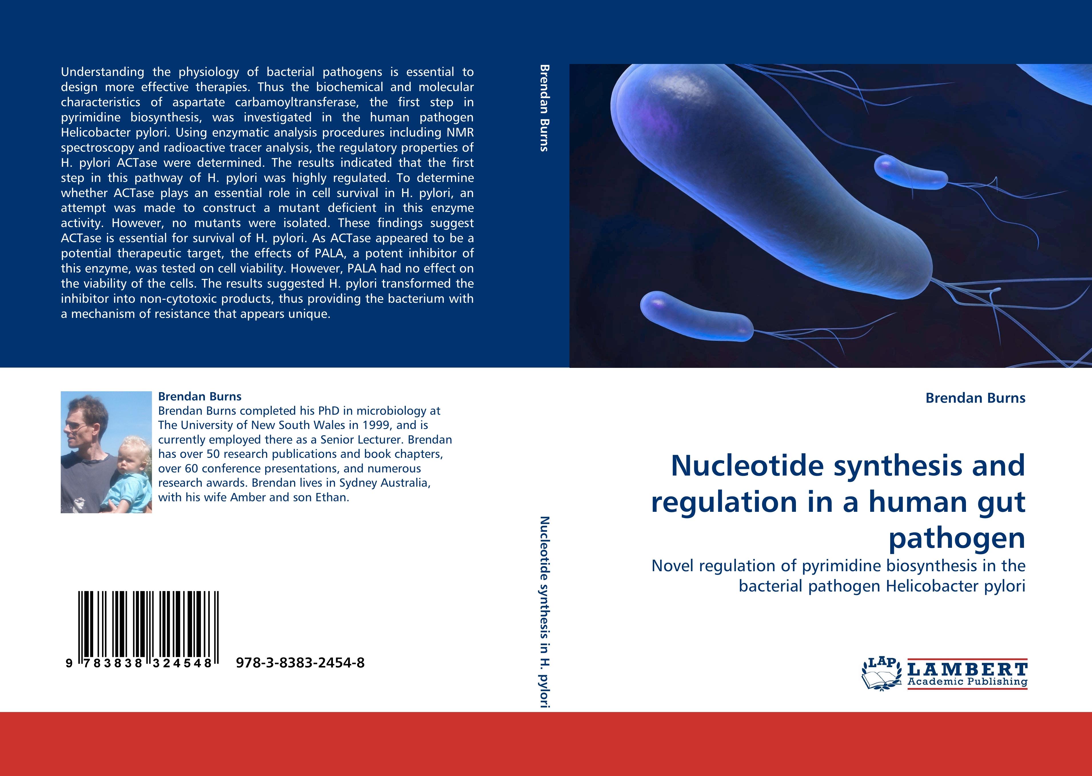 Vorderes Coverbild Nucleotide synthesis and regulation in a human gut pathogen