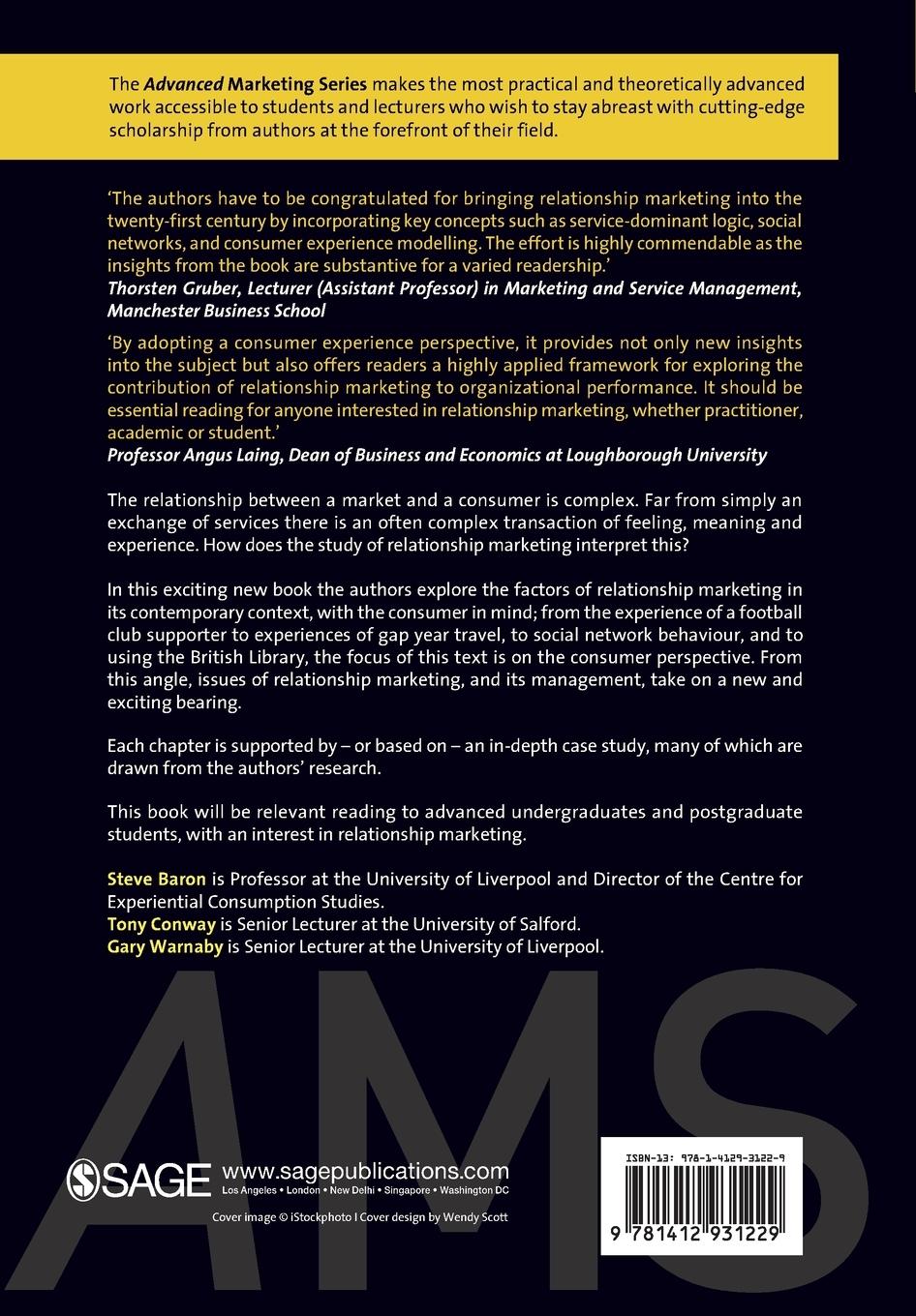 Rückseitencover Relationship Marketing