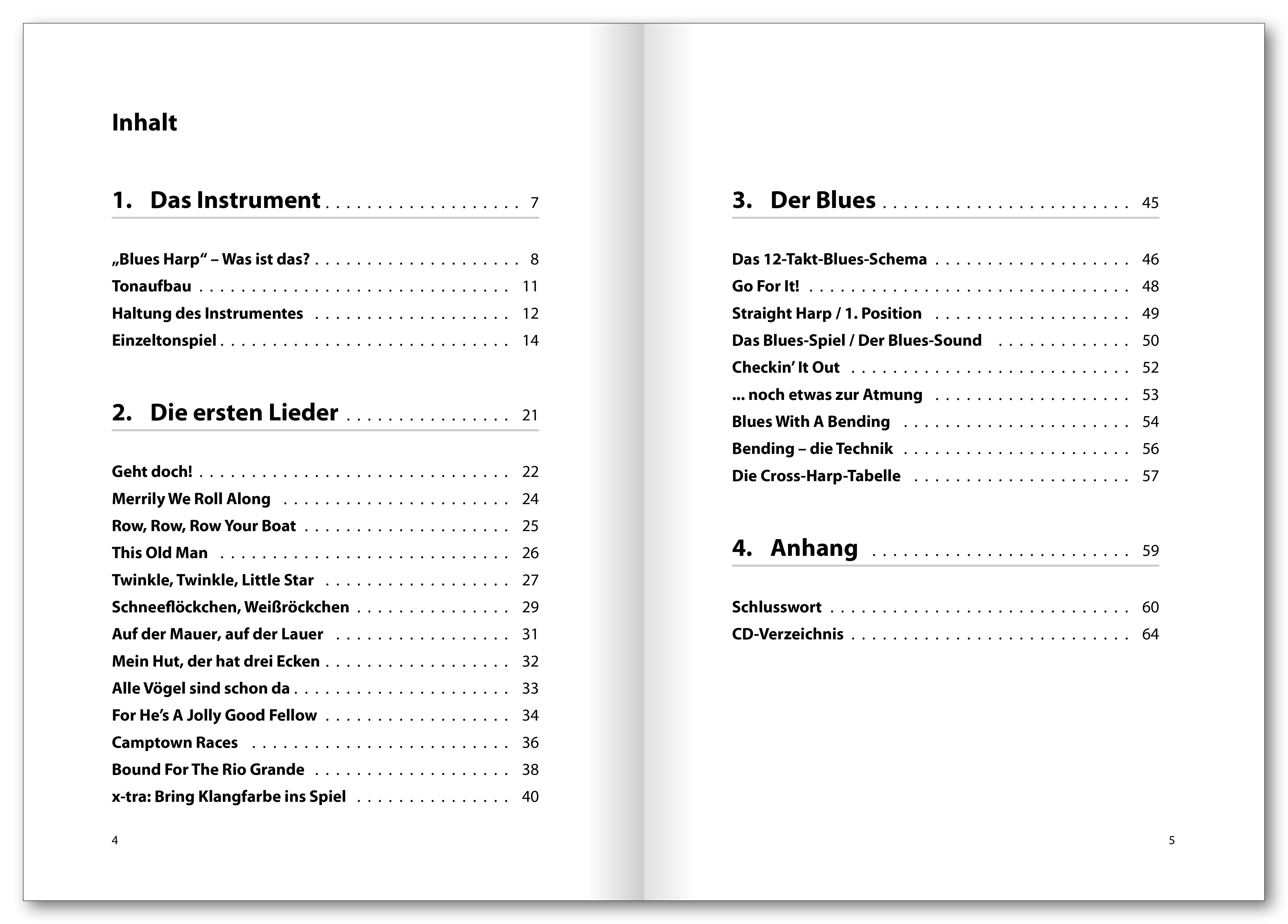 Beispielinhalt (Bild) Blues Harp Basics