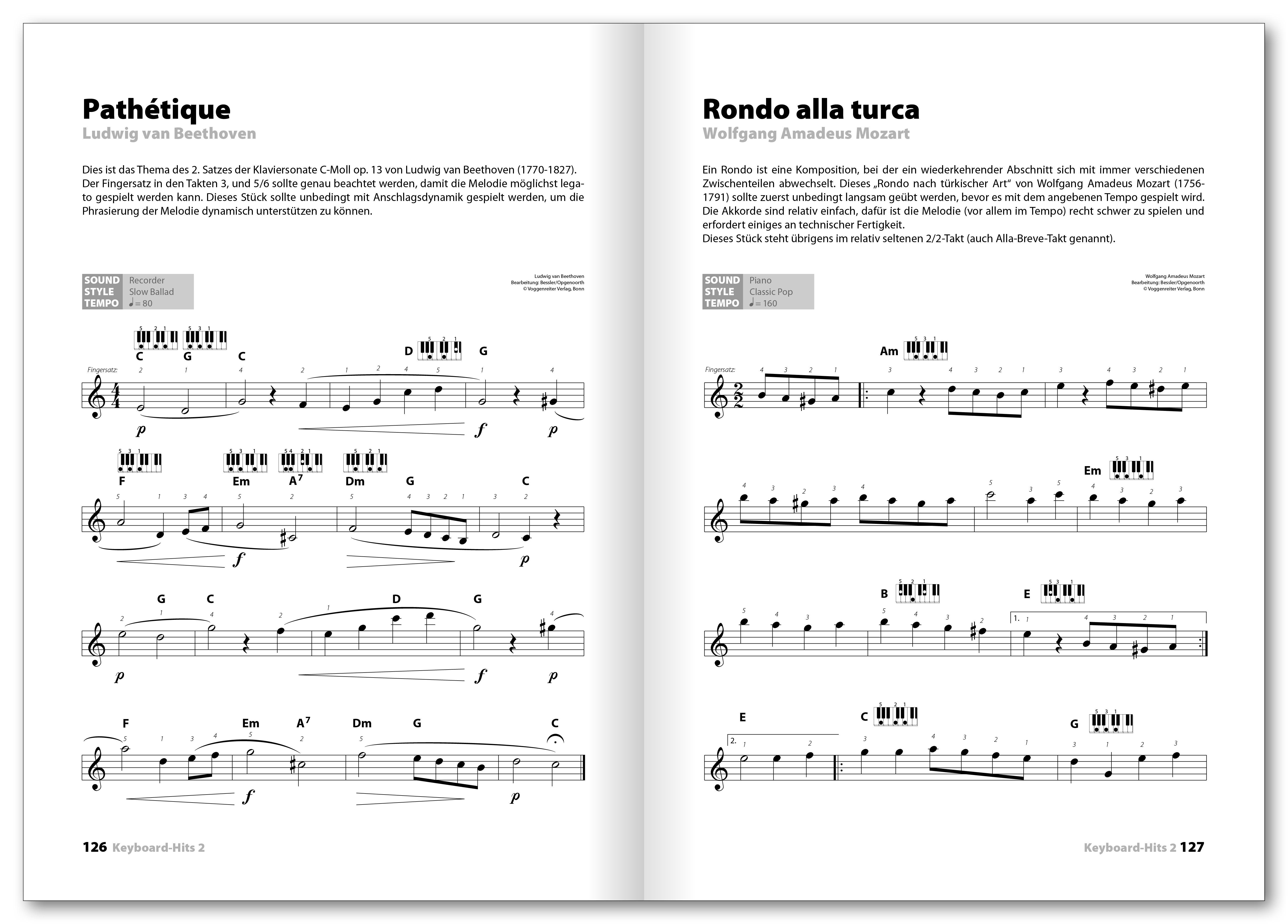 Beispielinhalt (Bild) Keyboard Hits 2