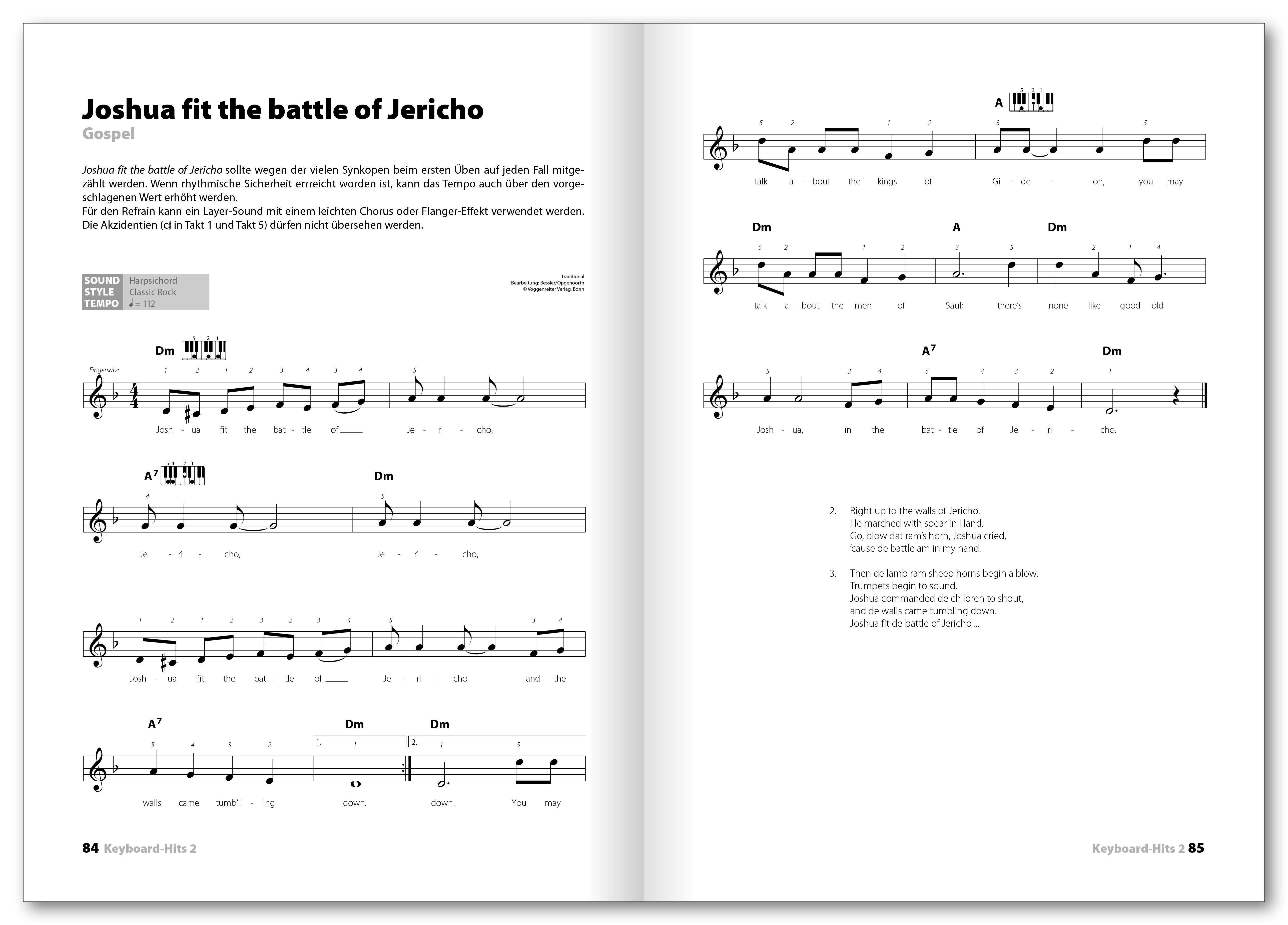Beispielinhalt (Bild) Keyboard Hits 2